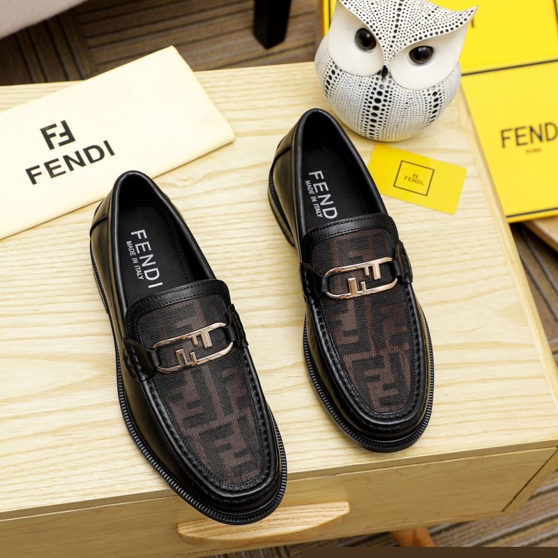 F**di leather shoes